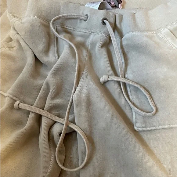 Juicy Couture Cream Velour Hoodie with Pink Label - Picture 8 of 15